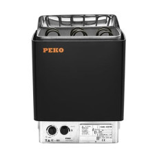 Электрокаменка PEKO EH-80 Black (встроенный пульт)